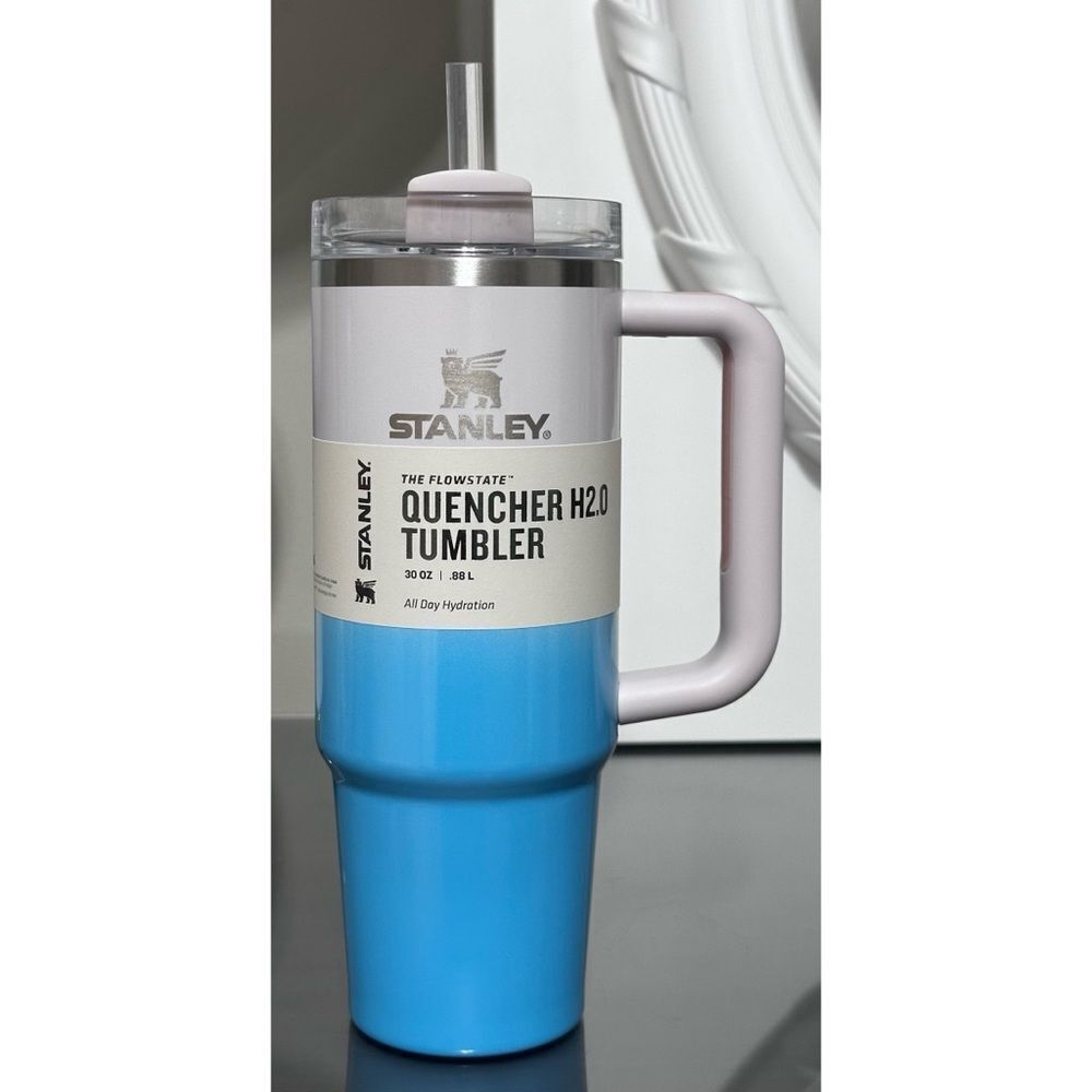 Stanley Quencher H2.0 FlowState 30oz‎ Tumbler, POOL OMBRE